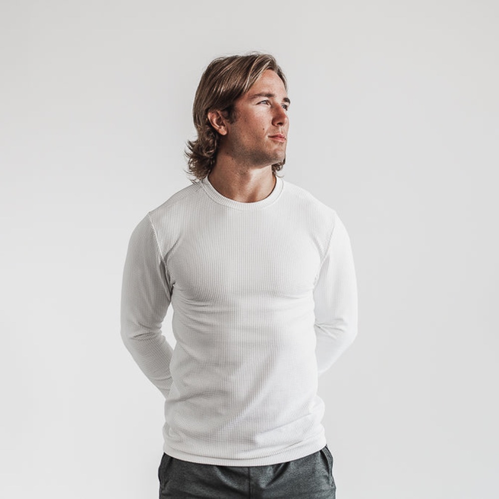 Nobull Men's Long Sleeve Waffle